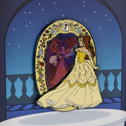 Beauty and the Beast "Belle" Lenticular Pins - Princess Series
