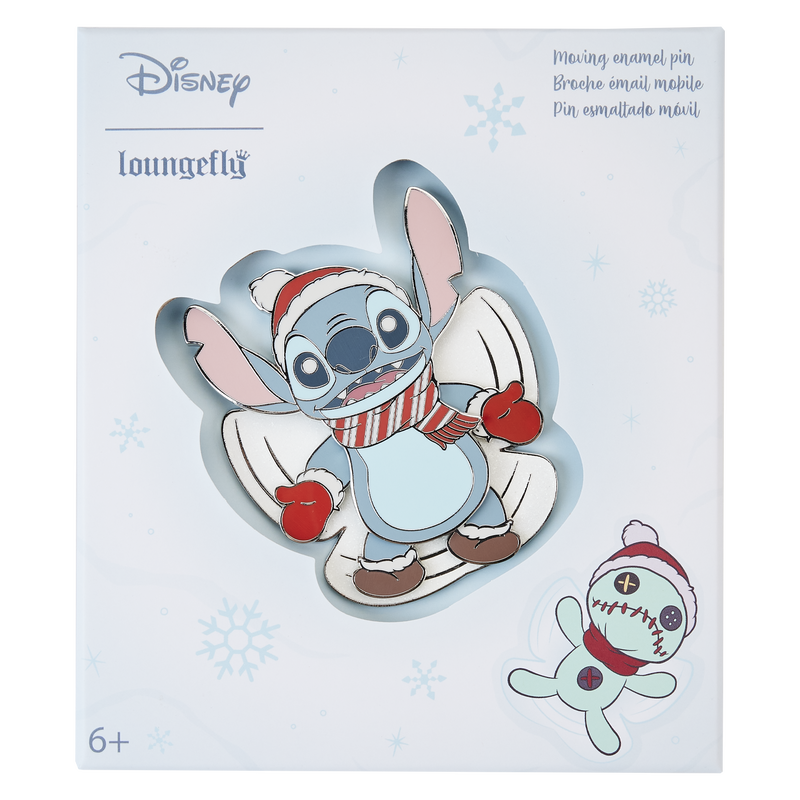 Lilo and Stitch Pins - Stitch Snow Angel