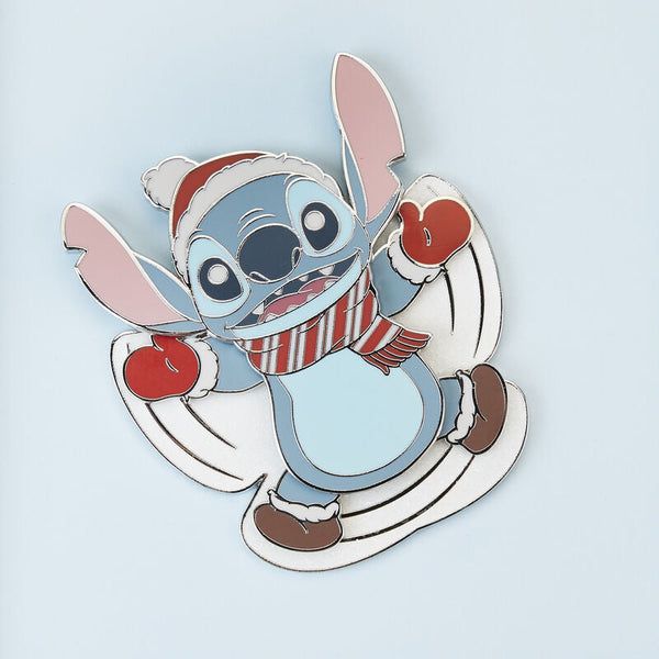 Lilo & Stitch speldje - Stitch sneeuwengel