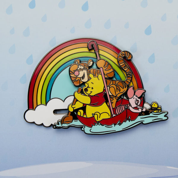 Winnie de Pooh en vrienden speldje - Regenachtige dag