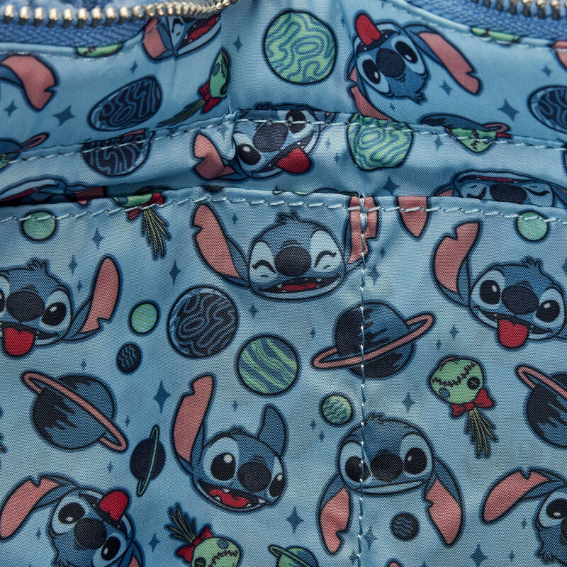 Lilo and Stitch Tote Bag with Coin Purse - Stitch "Sherpa"