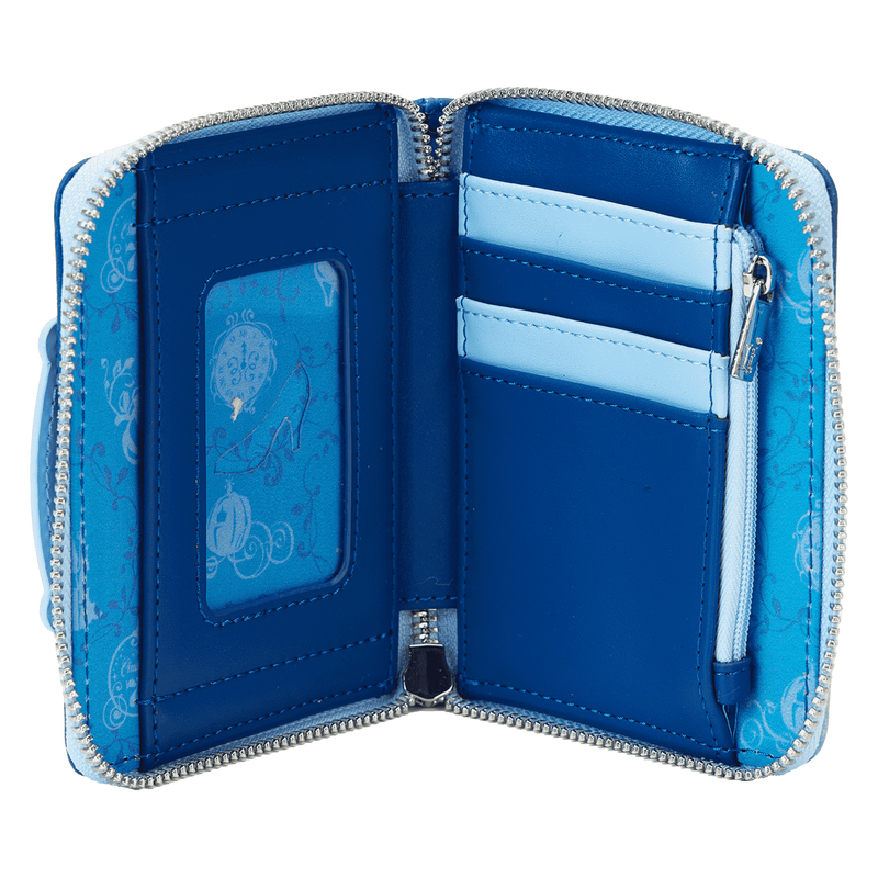 cinderella 75th anniversary royal ball zip around wallet