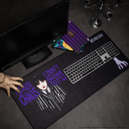 Desk mat I sow chaos