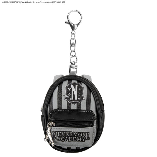 Porte-clés Pochette Noir Académie Nevermore