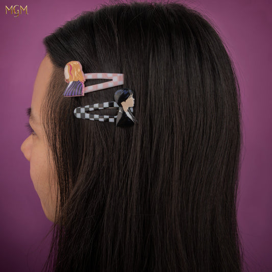 水曜日ヘアクリップ4個セット