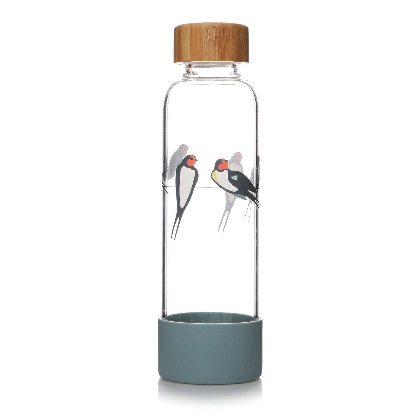 RSPB ガラス製水筒 ツバメ柄 – 500ml