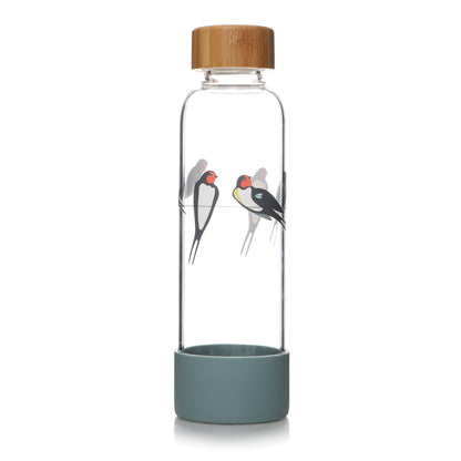 RSPB ガラス製水筒 ツバメ柄 – 500ml