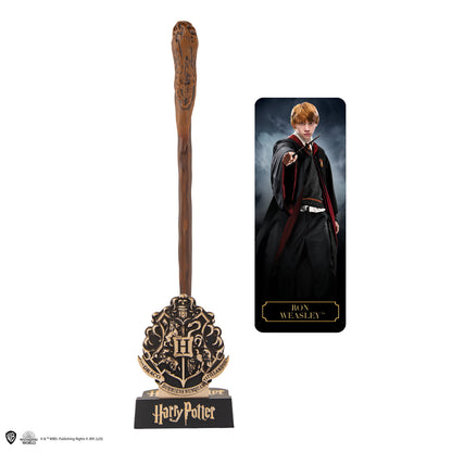 *Wand pen with stand & lenticular Ron Weasley bookmark