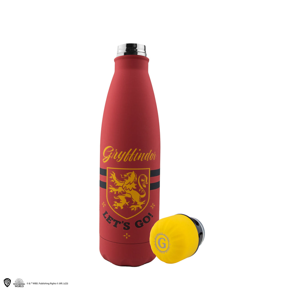 Harry Potter Insulated Water Bottle – Gryffindor “Let's Go” – 500 ml