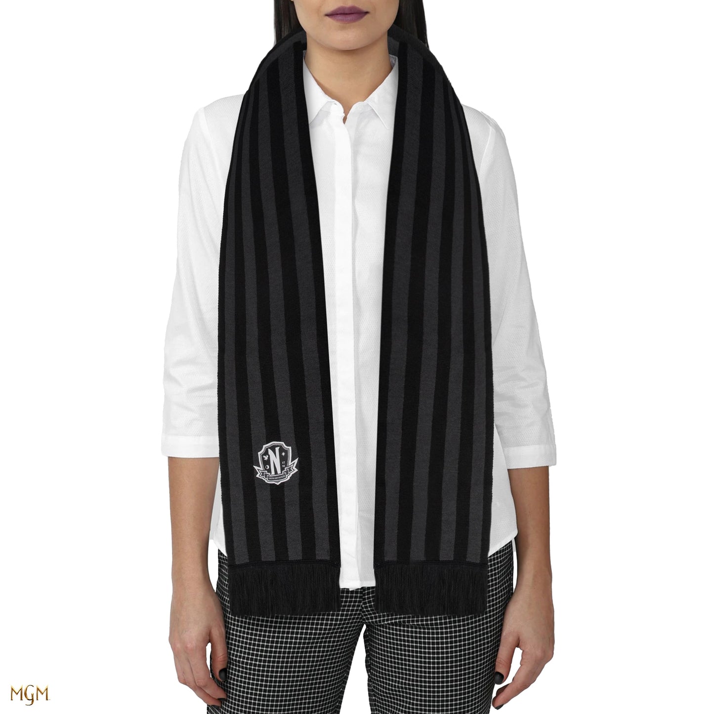 Écharpe Noire Académie Nevermore
