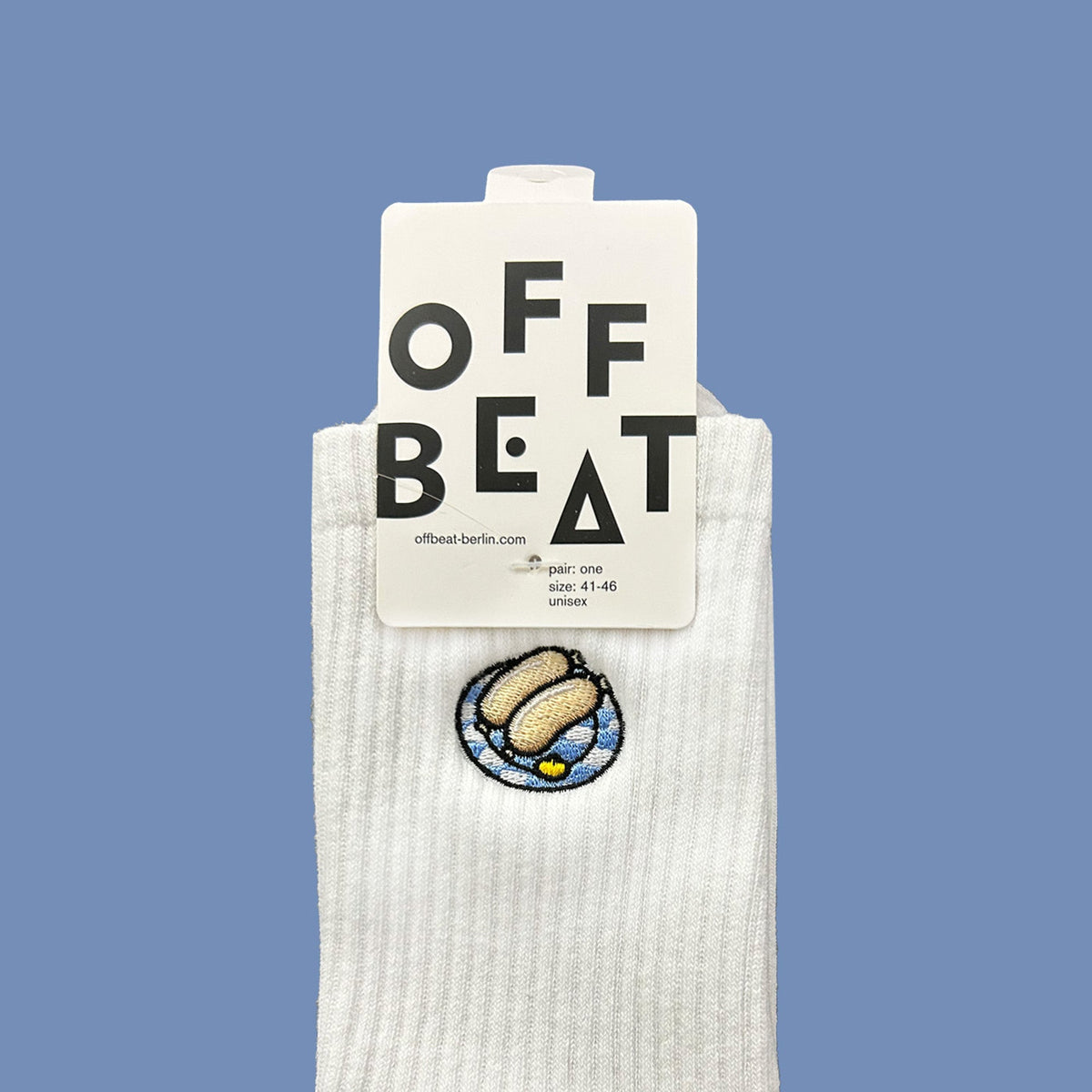 Chaussettes Brodées Weisswurst
