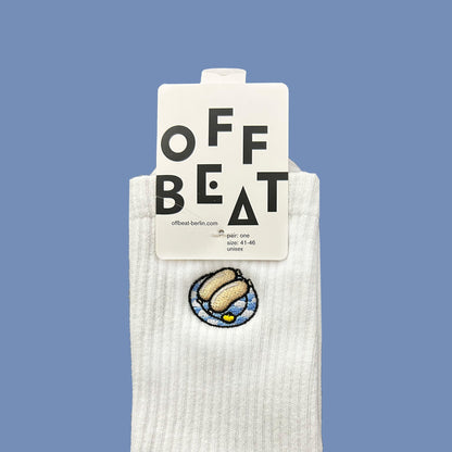 Chaussettes Brodées Weisswurst
