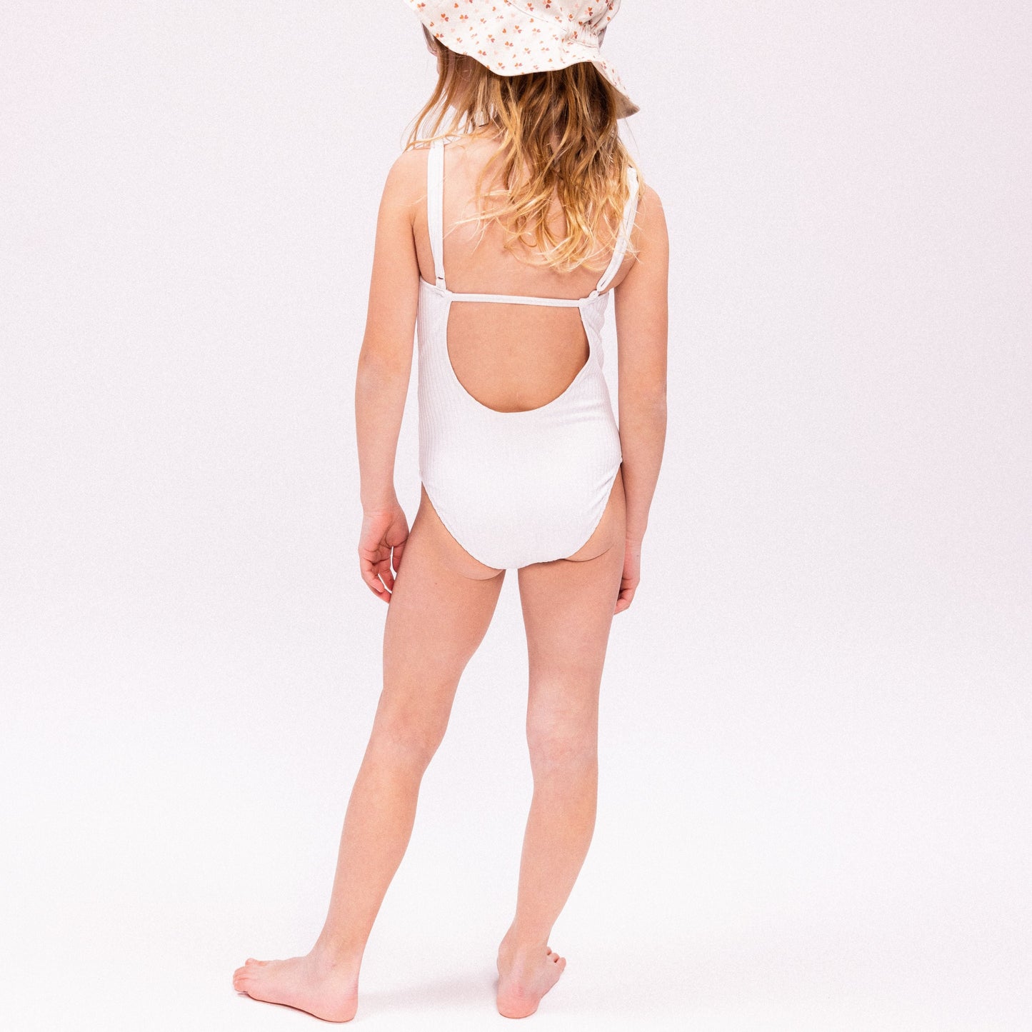 Swimsuit Girls - White - White Pearl