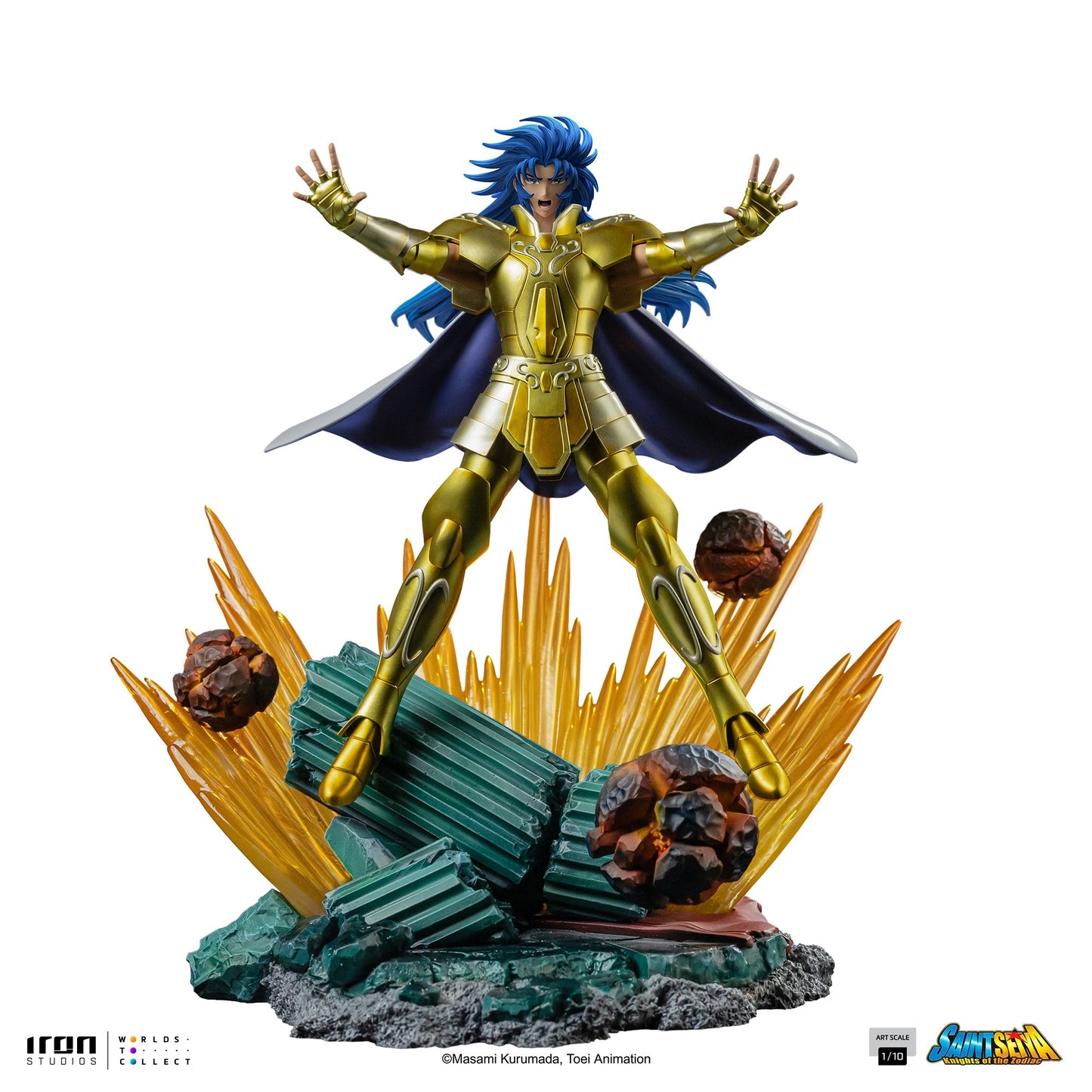 Pre-Order - Gemini Saga Statue - Saint Seiya - Art Scale 1/10 - Iron Studios