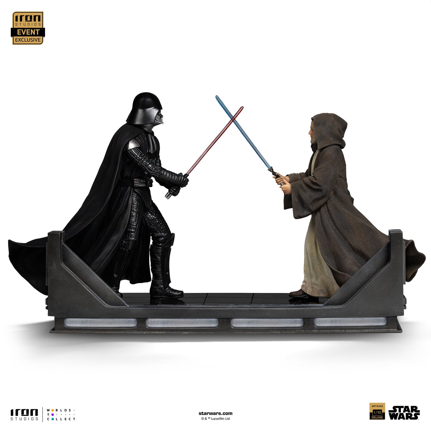 Statue Darth Vader vs Obi-Wan Kenobi (CCXP Event Exclusive 2025) - Star Wars - Art Scale 1/10