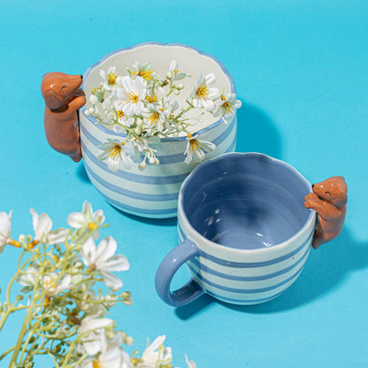Playful Dachshund Planter
