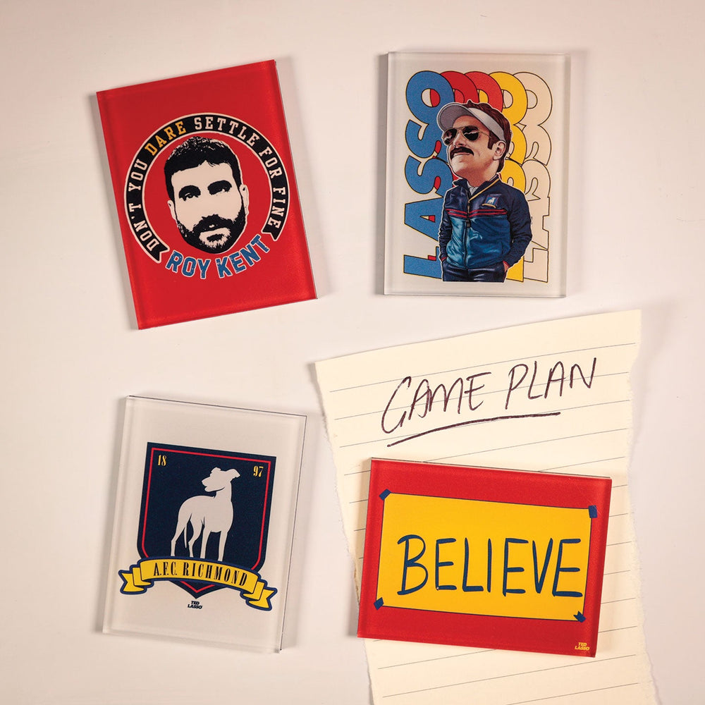 Set de 4 magnets Ted Lasso