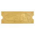 Ticket collector The - Polar Express 24K Gold Plated