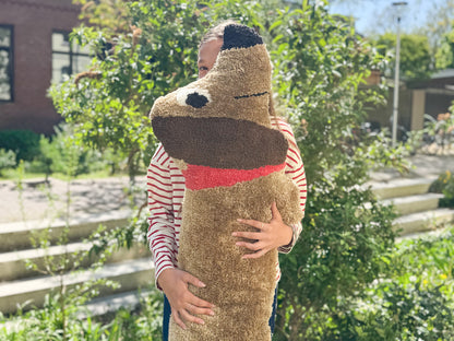 Coussin Teckel Étiré
