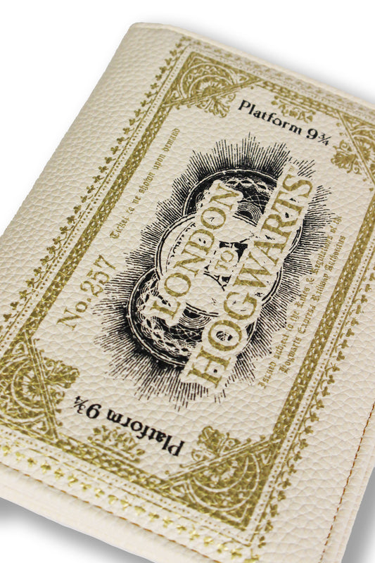 Porta-passaporte - Harry Potter (bilhete de Londres para Hogwarts)