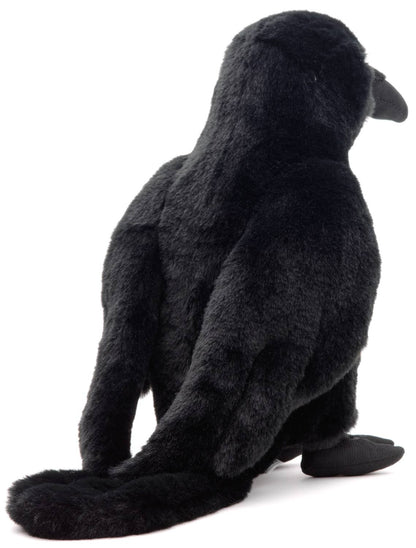 Corbeau noir - Avec voix chantante - 23 cm (hauteur) Uni Toys