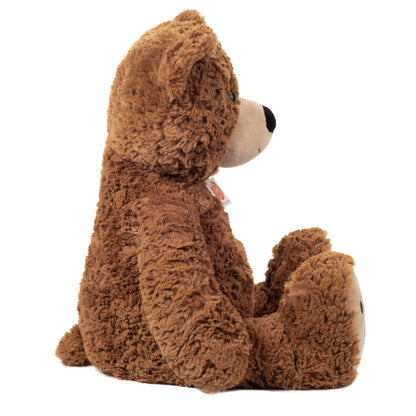 Oso de peluche Brund con patas bordadas