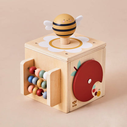 Article Enfant Mini-Cube D'activités pour Enfants en Bois Just Bee Kids