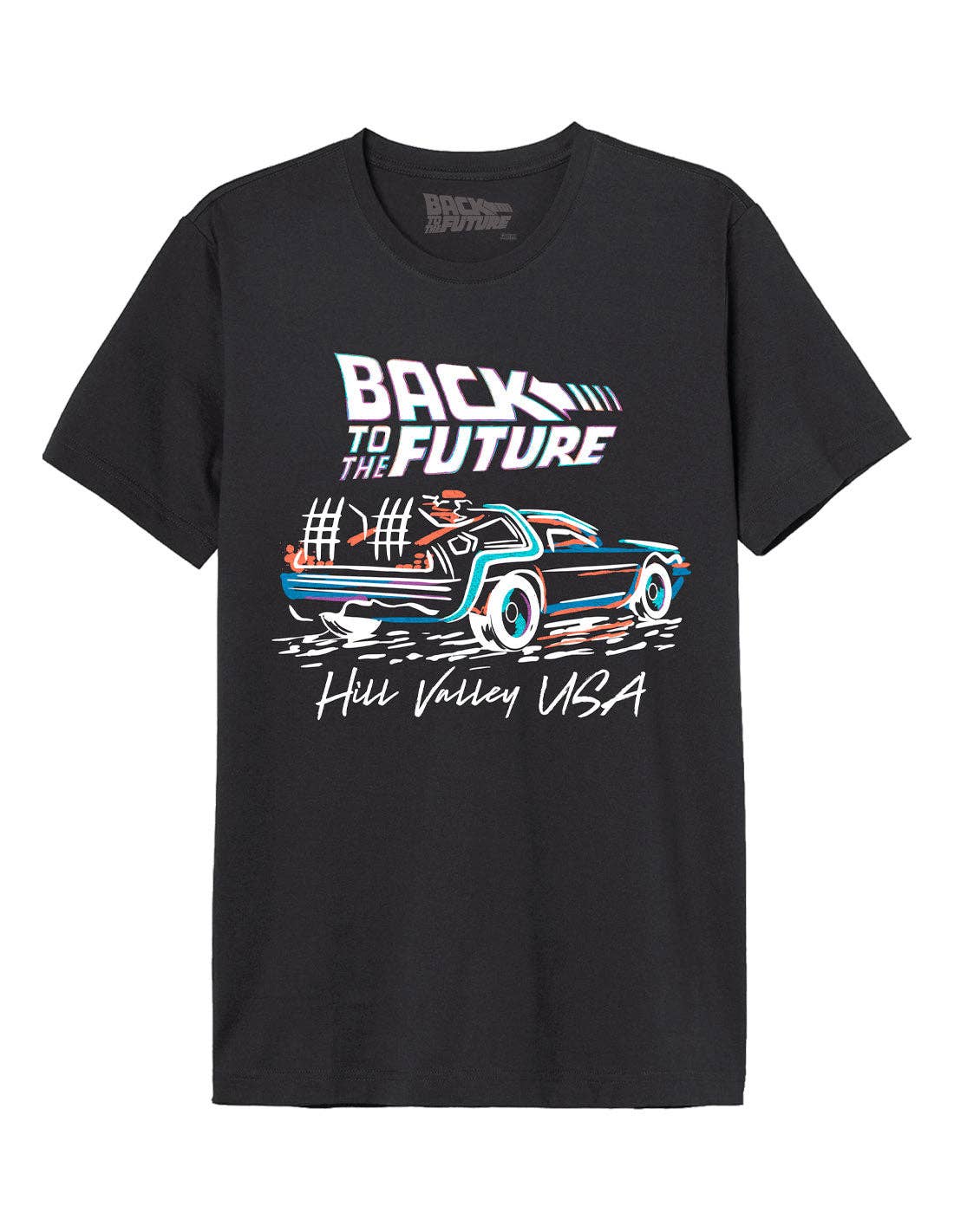 T-Shirt Retour vers le Futur - Colorful BTTF