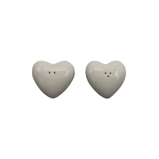 Sel et poivre Cœur blanc