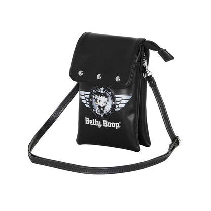 Betty Boop Motor Love-Case for Mobile Phone, Black
