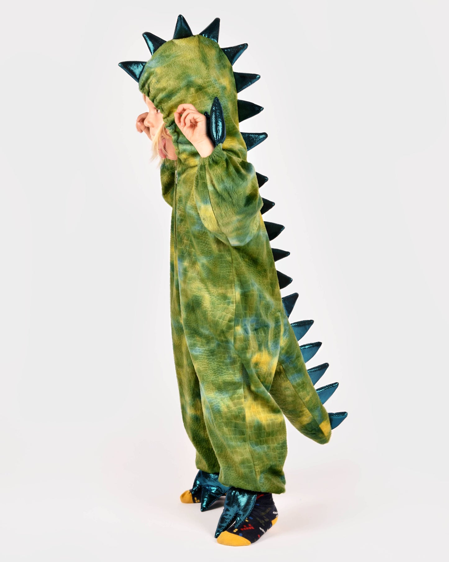 Costume de dinosaure 1 pièce 98-104 cl 2-4 ans