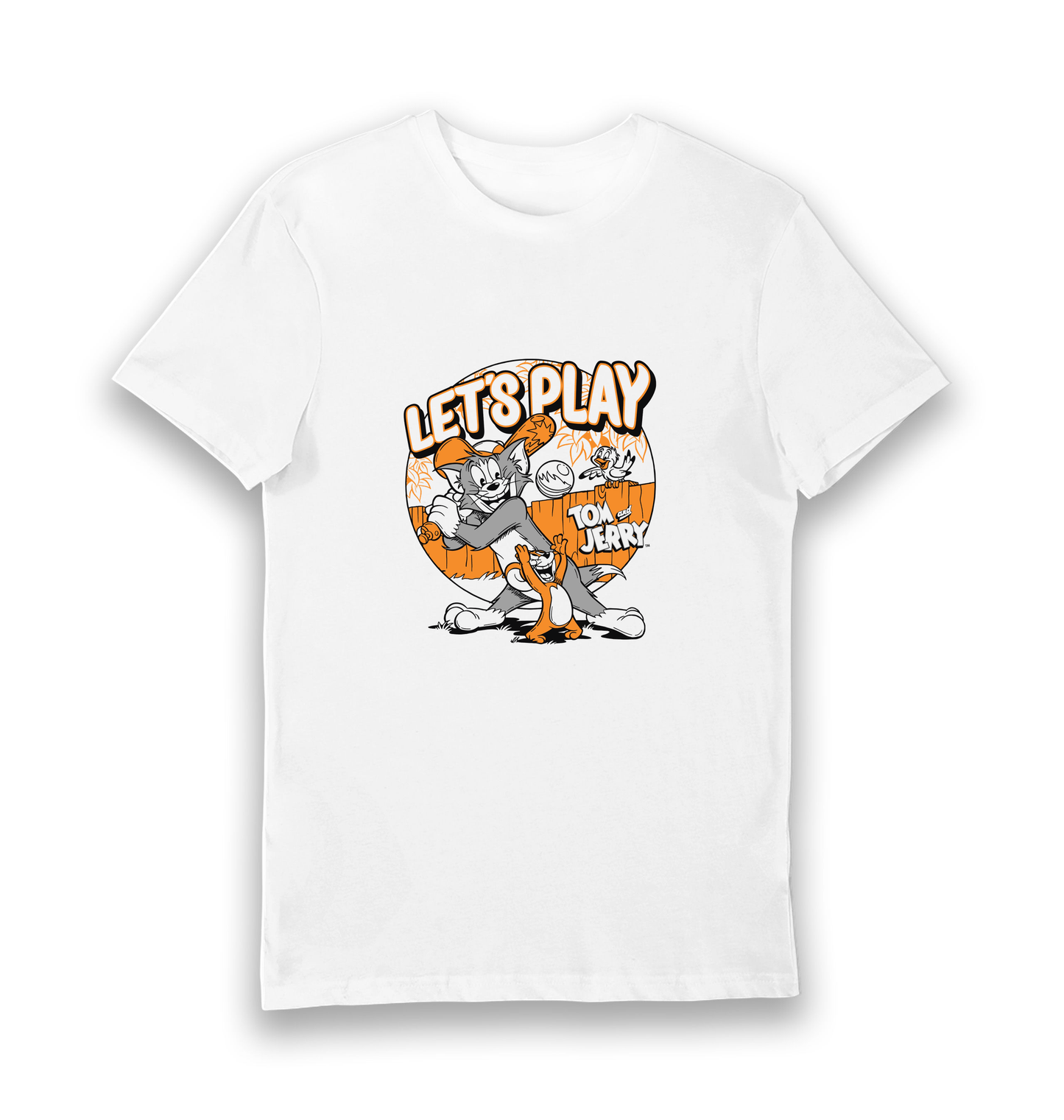 T-shirt adulte Tom et Jerry Let's Play