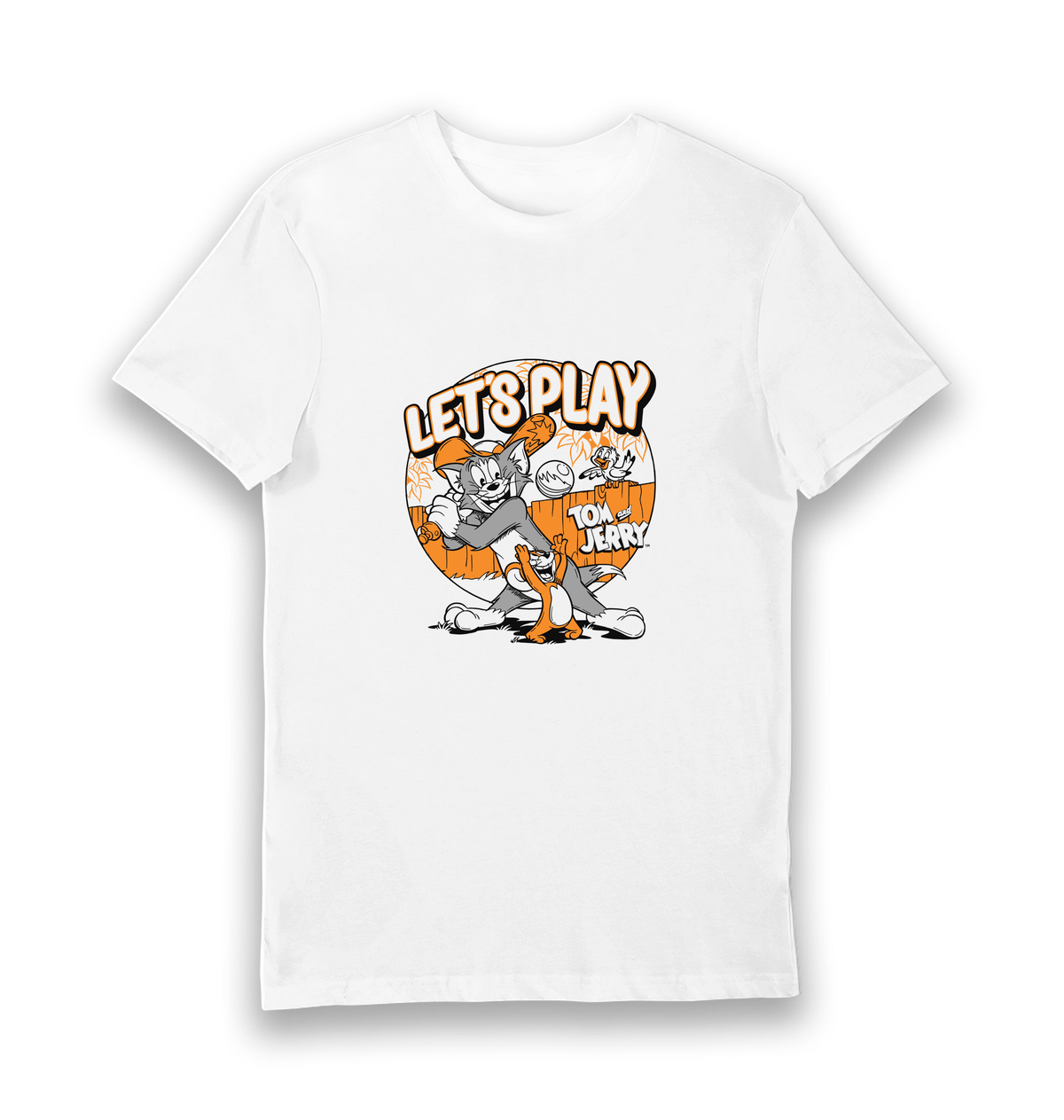 T-shirt adulte Tom et Jerry Let's Play