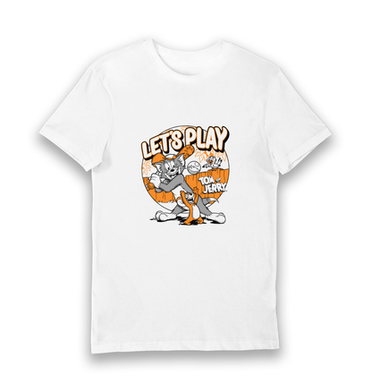 T-shirt adulte Tom et Jerry Let's Play