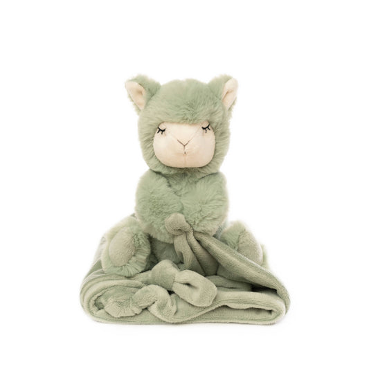 Peluche de lhama macia - Verde limão macio