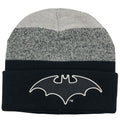 Bonnet chiné Batman avec logo classique