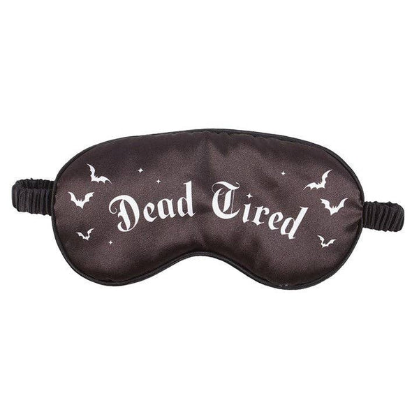 Maschera per dormire in raso gotico "Dead Tired"