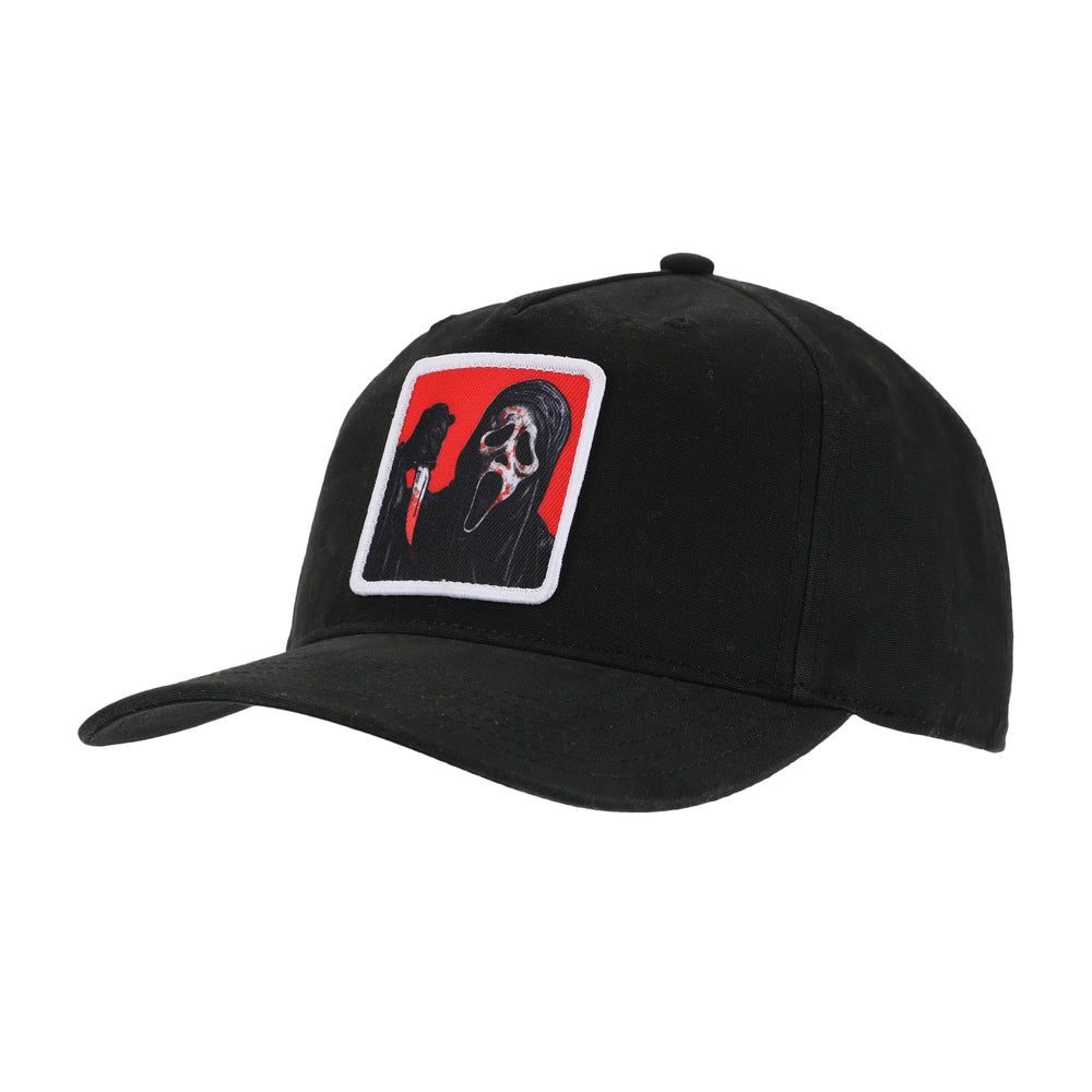 Casquette snapback Ghost Face avec patch