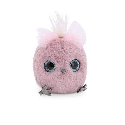 Pendentif en peluche Whozie avec nœud, 8 cm