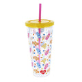 Care Bears beker met rietje