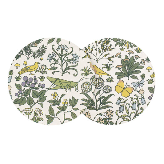 Suporte para copos em cerâmica Voysey - Fauna e Flora do Jardim Botânico