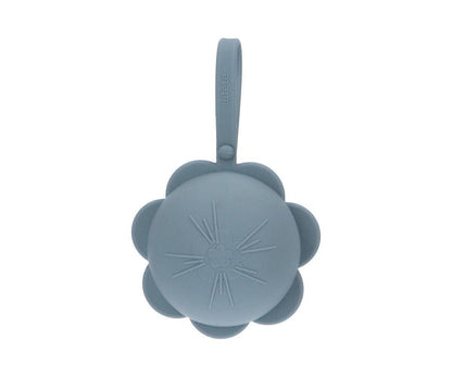 Porte-tétine bébé en silicone motif fleur océan