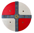 Scudo Thor vichingo rosso-bianco storico L