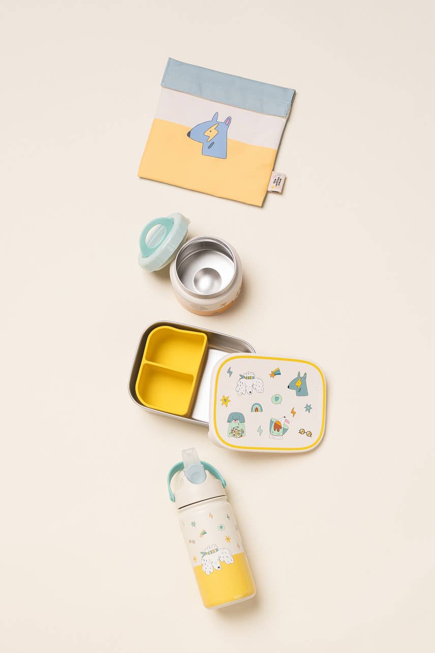 Bouteille Isotherme en Acier Inoxydable pour Enfants Chiens Amusants