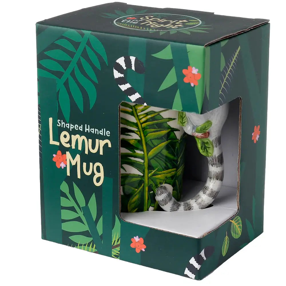 Mug Lemurien avec poignée 3D