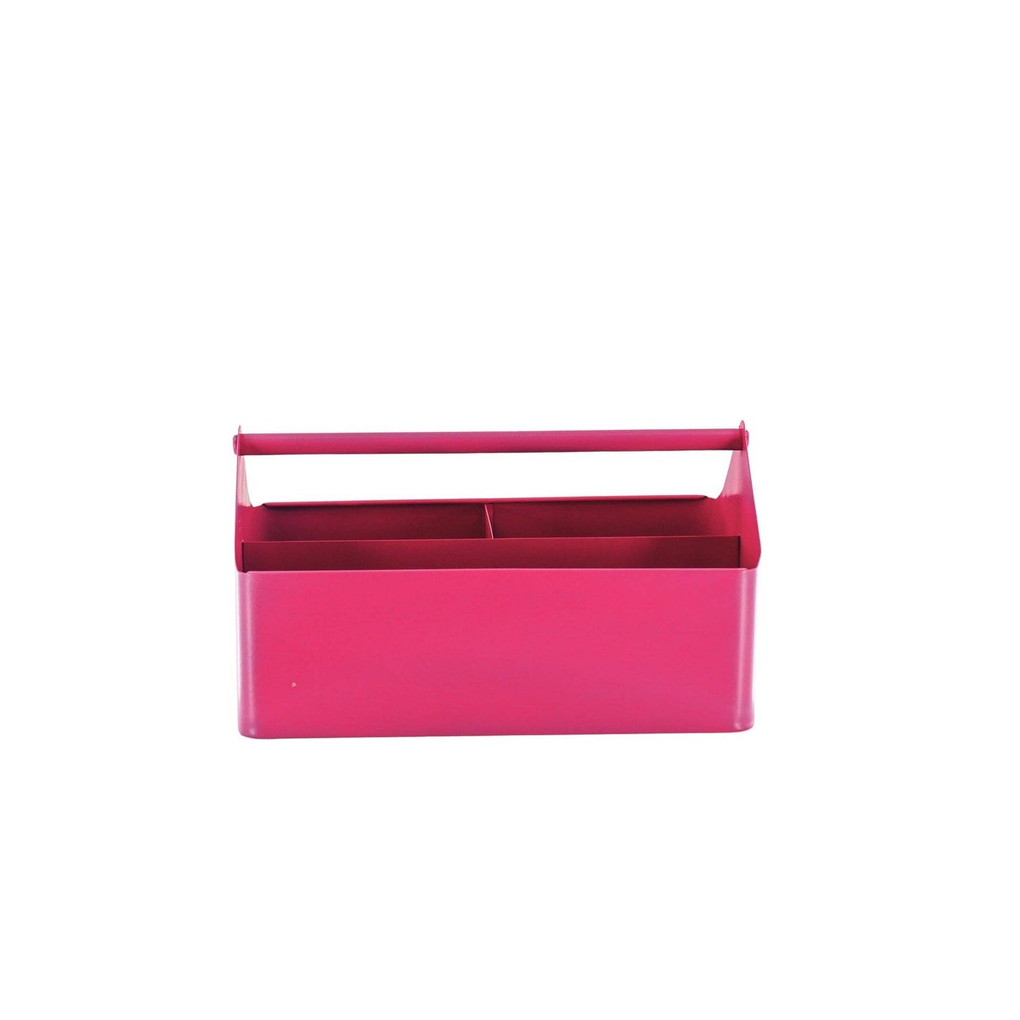 Caja organizadora - Metálica - Rosa - 30x17x17cm