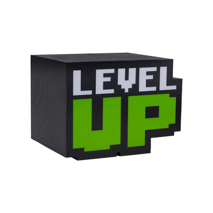 Lámpara Level Up con sonido, juego de estilo retro