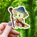 Adesivo Axolotl Druid RPG
