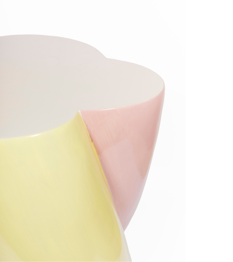 Marshmallow side table