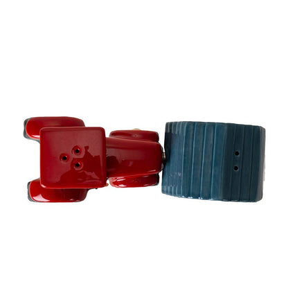 Conjunto de saleiro e pimenteiro Tractor & Barn 16126